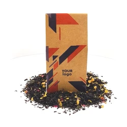 Чайный набор с логотипом 50 г крафт